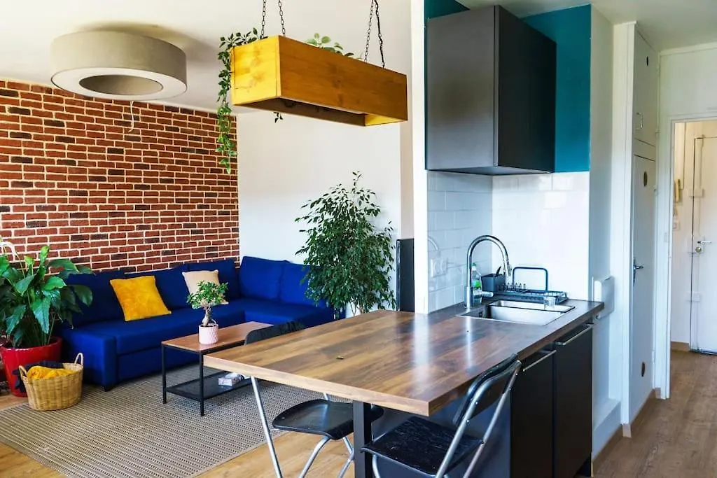 Grand Appartement 4 Pieces A 10Min Paris 圣吉欧梅斯 公寓